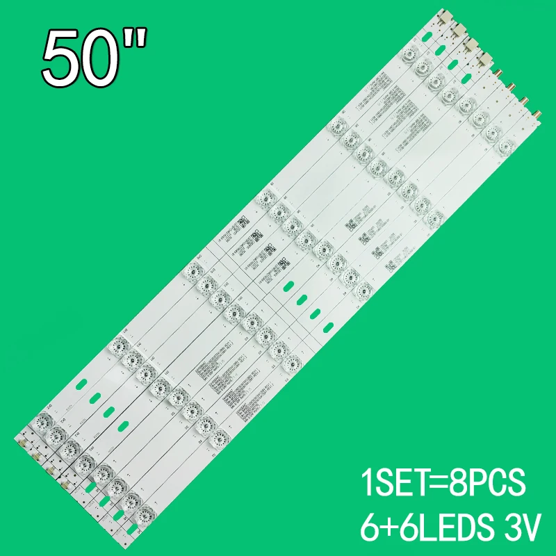 LED backlight strip For Hisense 50R6E light strip CRH-BK50S1U923030T04128AT-REV1.2 SVH500AA7 LCD