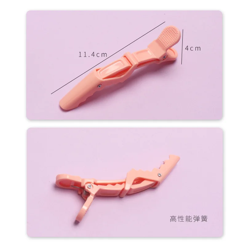 Colorful Alligator Hair Clips 6Pcs Clamps Hairdressing Professional Salon Hair Grip Crocodile Hairpins Barber Accessories hair clips hair accessories