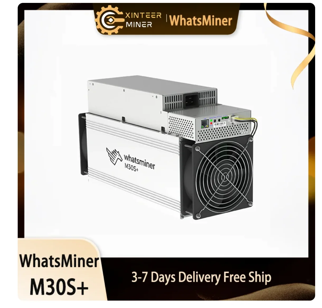 

Новинка, Майнер биткоинов MicroBT Whatsminer M30S + 86Th/S 88Th/S 38 Вт, устройство для майнинга BTC, алгоритм SHA256, новый Майнер Asic BTC с блоком питания