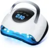 SUN X9 MAX 220W UV LED Nail Lamp Light Dryer for Professional Nails Gel Polish 57 Lamp Beads 4 Timer Setting LCD Touch Display 1