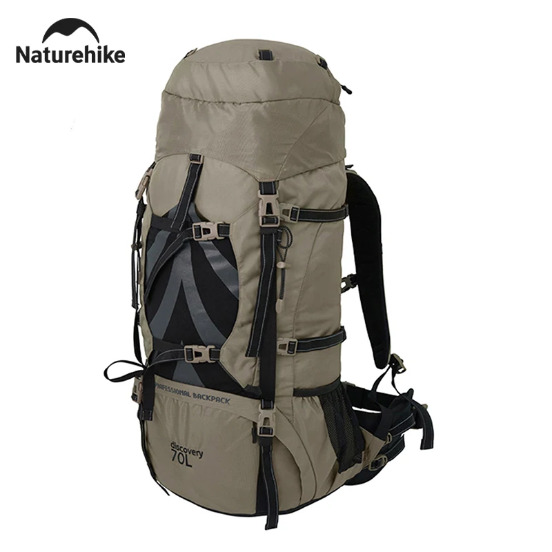 Naturehike 70L Camping Backpack Ergonomic Large Capacity Hiking