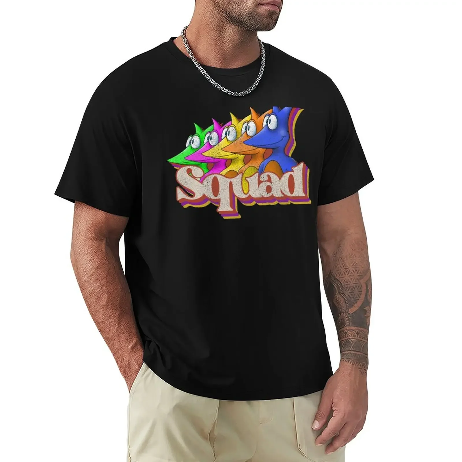 

Jinjo Original Vintage Tee Design T-Shirt kawaii clothes summer tops graphics heavy weight t shirts for men