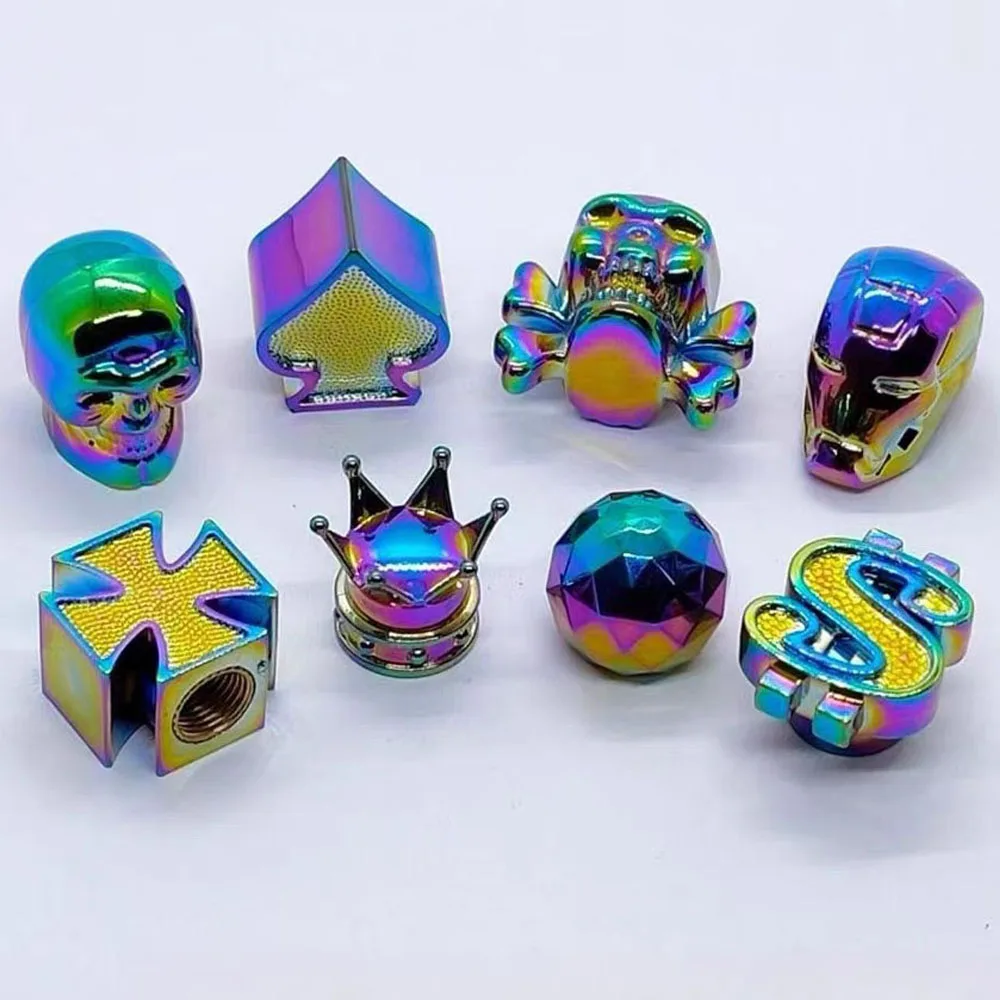 타이어 밸브 스템 캡, O 고무 링 포함, 자동차, SUV, 트럭, 자전거, 오토바이용 범용 구리 코어 타이어 밸브 스템 커버