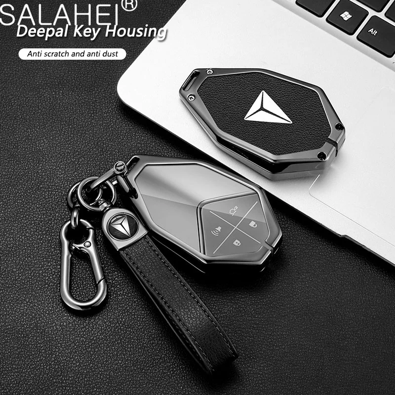 

Zinc Alloy Car Remote Key Fob Case Cover Shell for Changan Deepal SL03 S7 2023 2024 Keychain Protective Case Auto Accessories