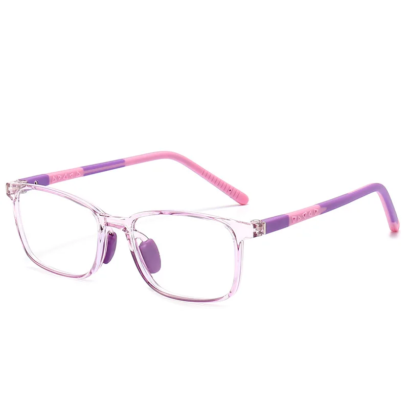 54671 Square Blue Light Blocking Glasses for Girl Optical Glasses Frame Boy Anti Glare Computer Eyeglasses Child Uv400 eyeglasses frames eyeglass frames square eyeglasses optical glasses