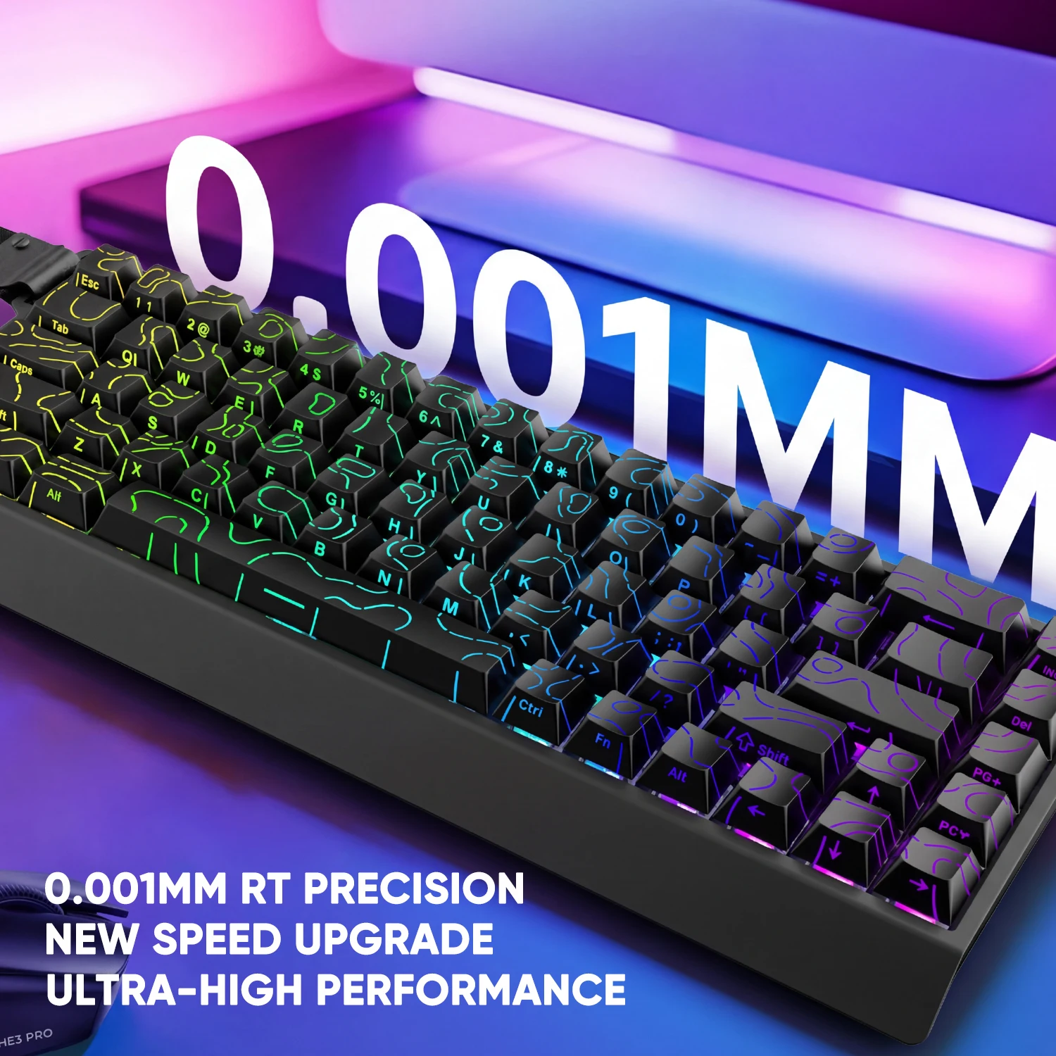 IROK 카로트마스 머큐리68 머큐리 68 머큐리68 프로 머큐리68 맥스 RT 0.001mm 8K 게이머 유선 게이밍 마그네틱 기계식 키보드