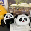 Personalized Cute Cartoon Plush Giant Panda Crossbody Bag Customized Embroidered Name One Shoulder Bag Doll Backpack Girl Gift 1