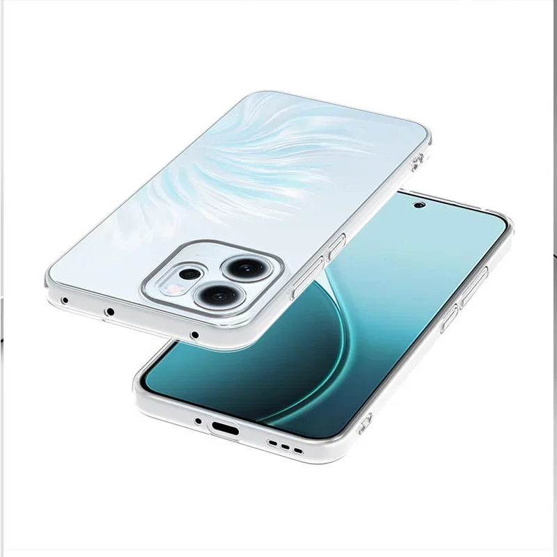 Ultra Thin Transparent TPU Soft Back Cover - Clear Bumper Case
