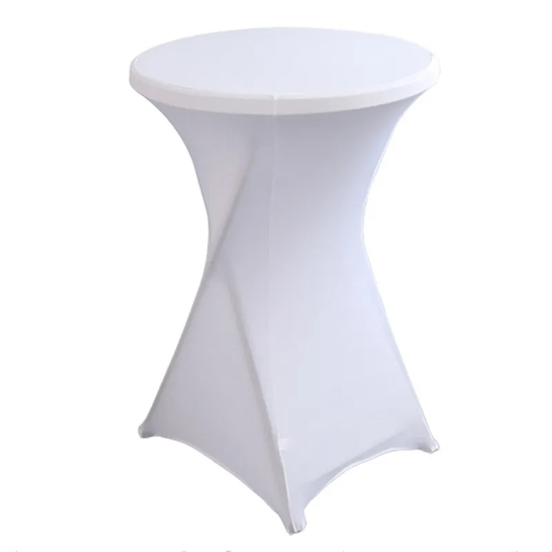Polyester Cocktail Table Cover Spandex Cocktail Table Covers 1pc