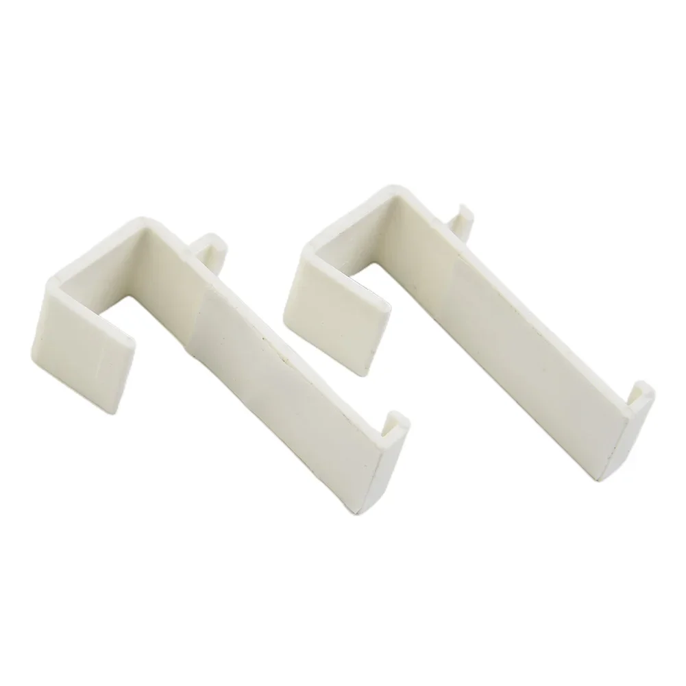 2/10/20pcs Double Roller Blind Clamp Carrier Without Drilling Sash Door Holder Rolling Curtain Bracket