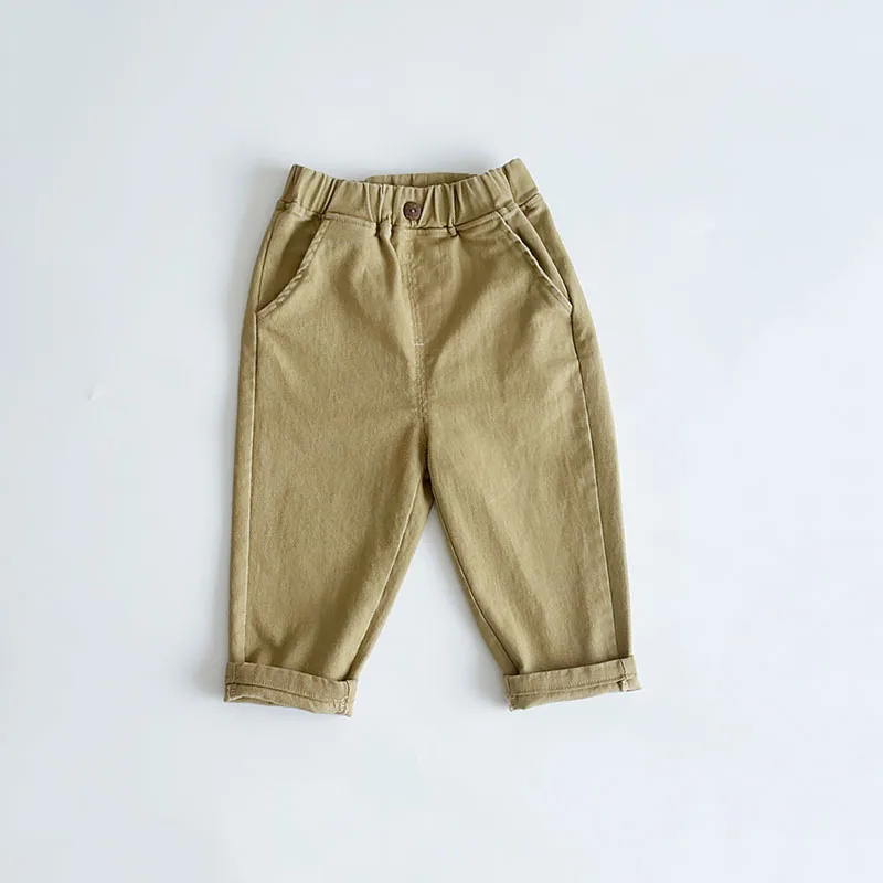 Kids Pants Spring Baby Girl Boy 0-5Y Baby Blue Jeans Toddler Girls Trousers