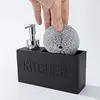 Modern kitchen accessories Soap Dispenser Set Liquid hand soap dispenser pump bottle brushes Holds and Stores Sponges Scrubbers 1