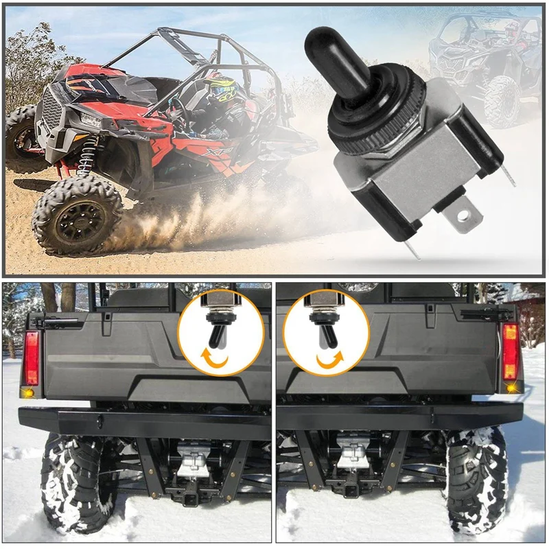 UTV ATV Universal Turn Signal With Column Turn SwitchHorn With Button