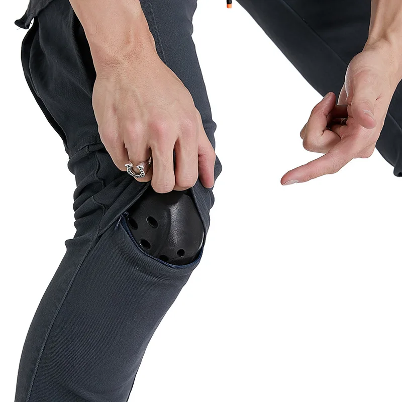 오토바이 카고 바지 남녀 여행 라이딩 기어 낙상 방지 CE 보호 장비 레이싱 팬츠 멀티 포켓 오토바이 바지