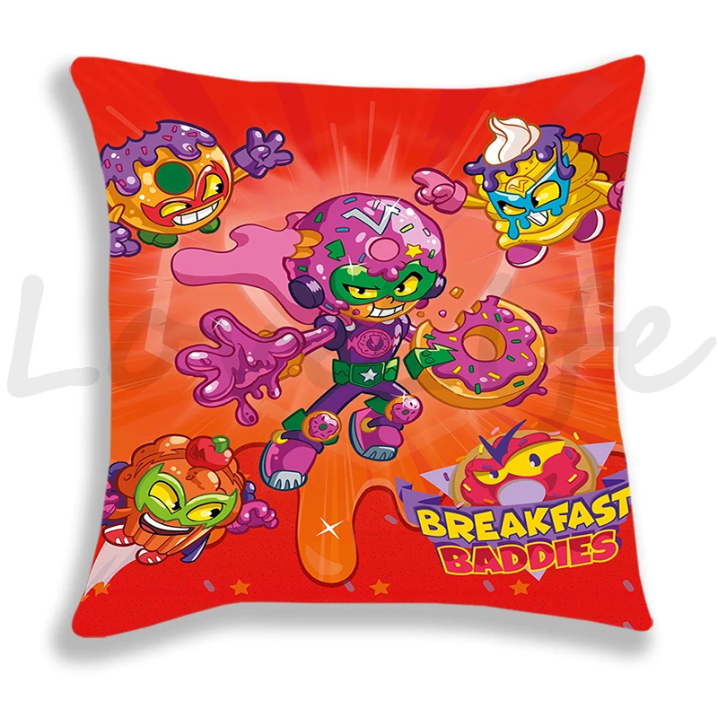 Superzings Series 9 Pillow Case Single Sides Pillowcase Home Decorative Super Zings Pillow Covers Sofa Cushion Cover for Kids
