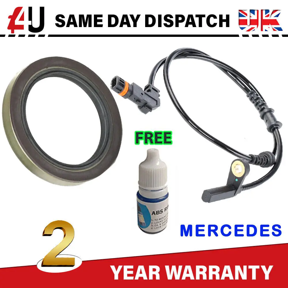 FRONT ABS SPEED SENSOR & MAGNETIC RING FOR MERCEDES C-CLASS W204 S204  (2011-ON) - AliExpress