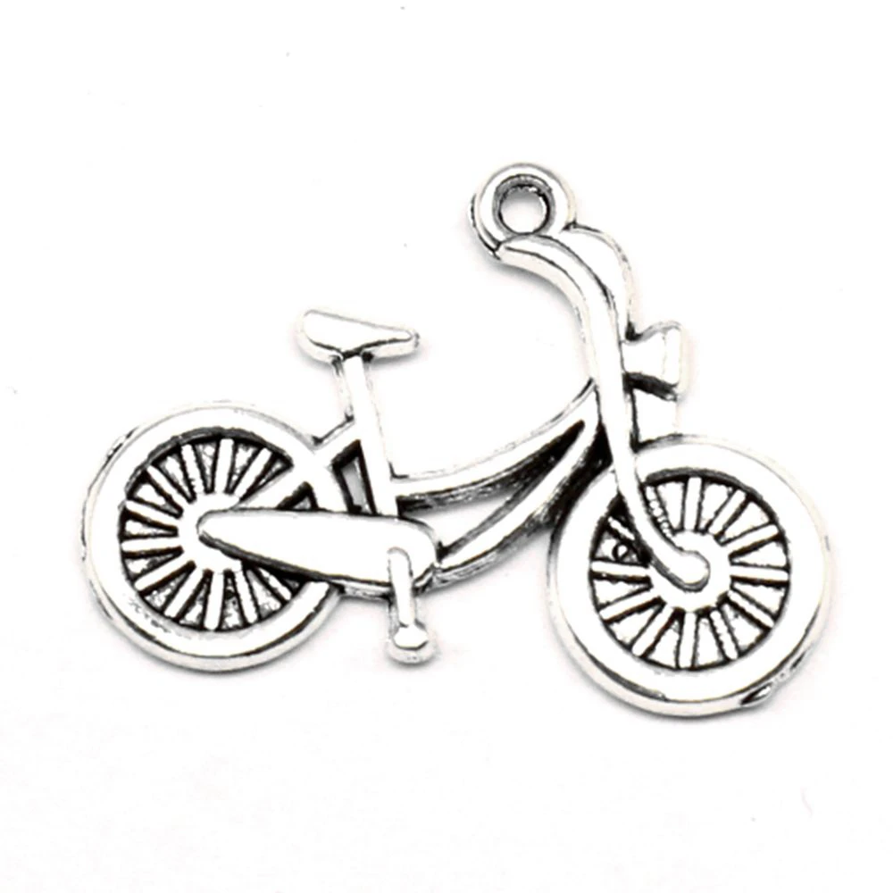 

Bicycle Charm For Making Jewelry Diy Finding 60pcs 19x26mm