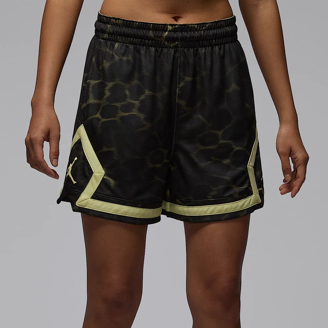 Nike – short imprimé patchwork respirant à taille élastique pour femme, authentique, JORDAN, IF3496-331 1