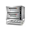 Commercial Electric Oven Plug Factory Price Electric Instrumentation Control Bread Making Machine 2 Deck 4 Tray Baking Deck Oven 6