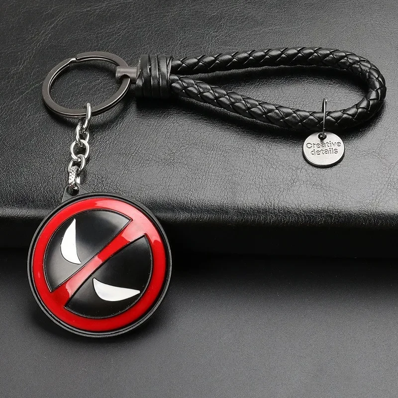 3pcs Deadpool Venom Keychains