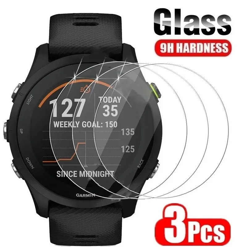 Vetro Temperato Su Orologio Garmin Forerunner 255 255S 955 Pellicola Salvaschermo Per Garmin Forerunner 265 265S 965 Pellicola Di Vetro