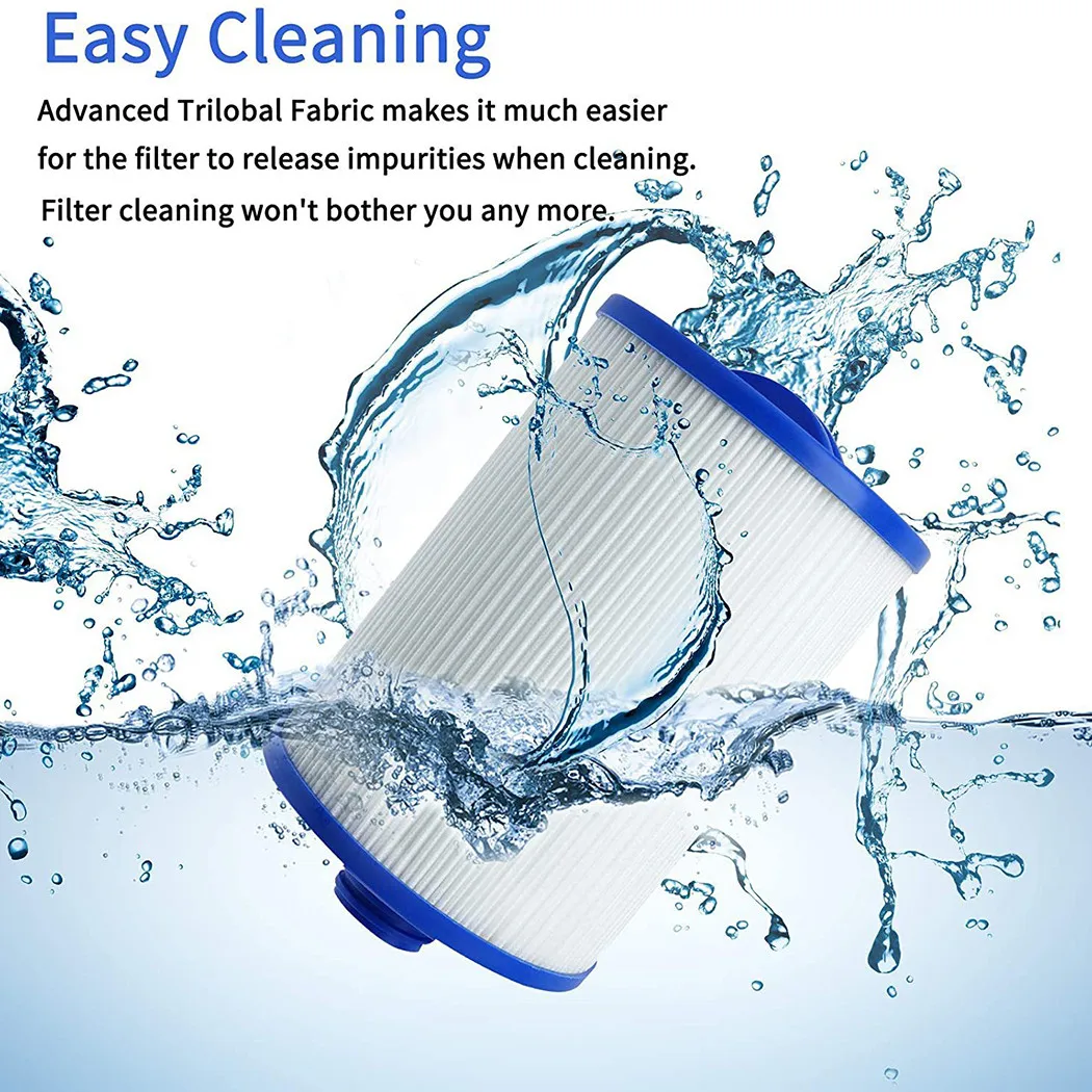 Description Picture 2 of item210*152mm Spa Filter For PWW50 6CH-940 Filter Cartridge System Element Children Swimming Pool Spa Baths Filter Accessory