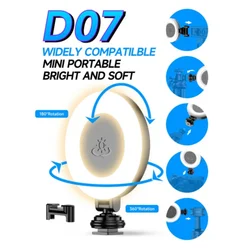 Multi - Functional Wireless Selfie Stick with Built - in Tripod and Light Remote (D07)