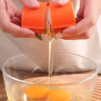 Eggshell Separator Handheld Eggshell Opener Kitchen Baking Tools Egg Cutting Tool Portable Egg Cracking Tool For Home Kitchen