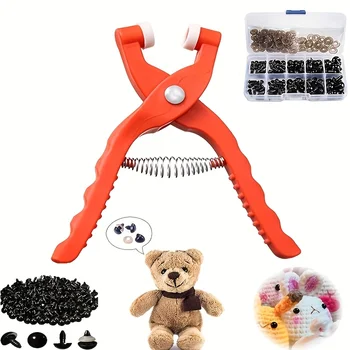 Safety Eye Needle Tool for Plush Animals Assisted Connection Supplies Five-Pronged Buckle Installation Tool Hidden Button 1