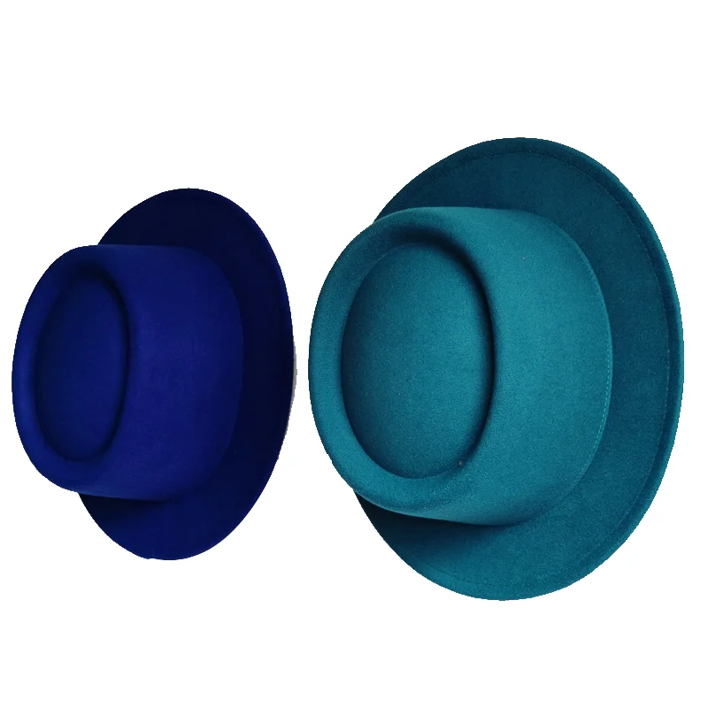 2026 Fedora Hut im britischen Stil, 4,5 cm breite Krempe, Herrenmode Herbst/Winter Pork Pie Hut, Hochzeitshut, Jazz Hut, Gorras para hombres – Detail 6