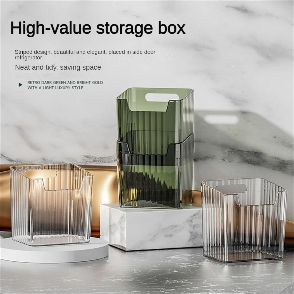 

Kitchen Storage Boxes Multifunctional Open Design Fresh-keeping Wall-mounted Strong Bearing Capacity Household Accessories