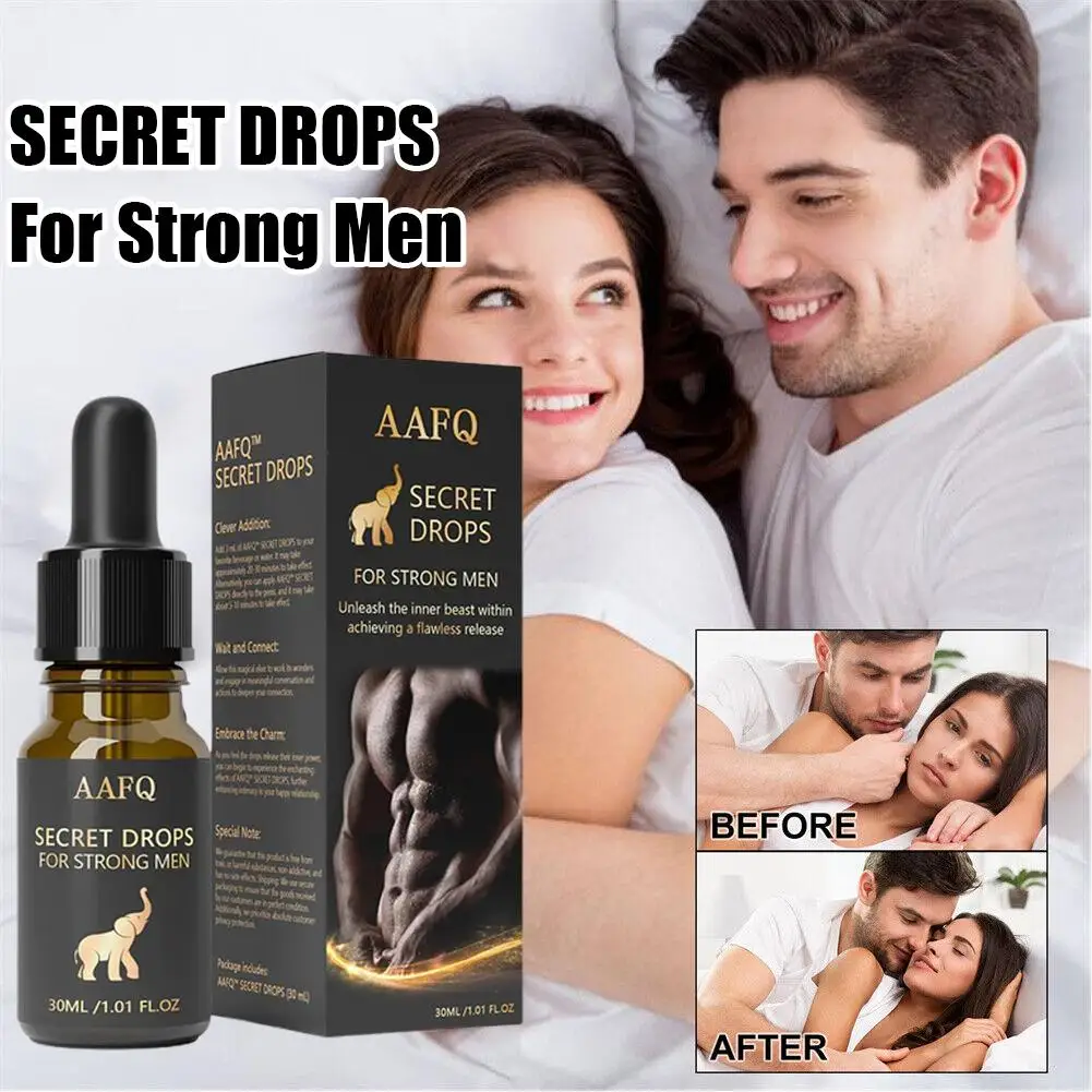 30ml Secret Drops For Strong Powerful Men Secret Happy Drops Enhancing Sensitivity Release Stress And Anxiety V4Y0