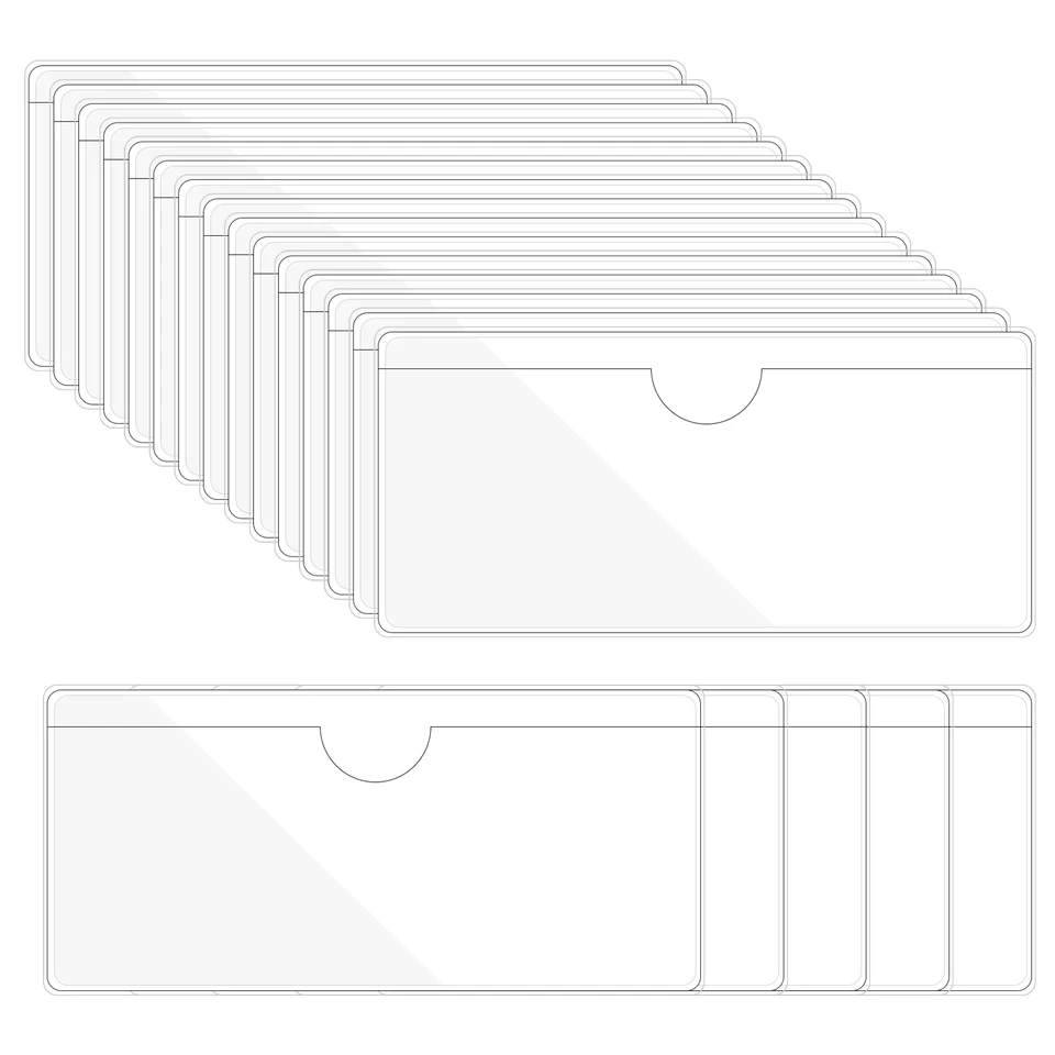 library card sleeves Pink Library Card Book Sleeve X-LARGE: 11.5