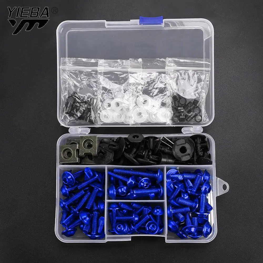 

Universal Motorcycle Accessorie Fairing Bolt Screw Fastener For Kawasaki ER6F ER6N ER 6N 6F VERSYS 1000 ZZR600 VN1600 VERSYS1000
