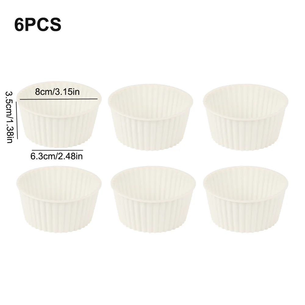 قالب كعكة من السيليكون وعاء مقلاة هوائية قابل لإعادة الاستخدام فرن منزلي كعكة بودنغ قالب خبز ملحقات خبز المطبخ