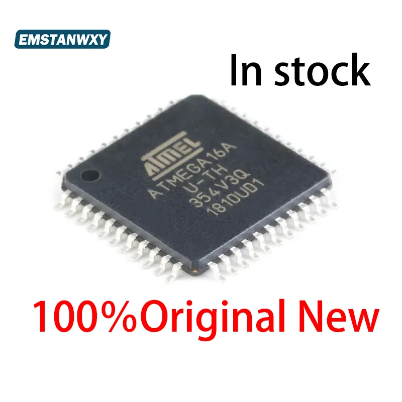 

(5piece)100% New ATMEGA16 ATMEGA16A ATMEGA16A-AU TQFP-44 Chipset