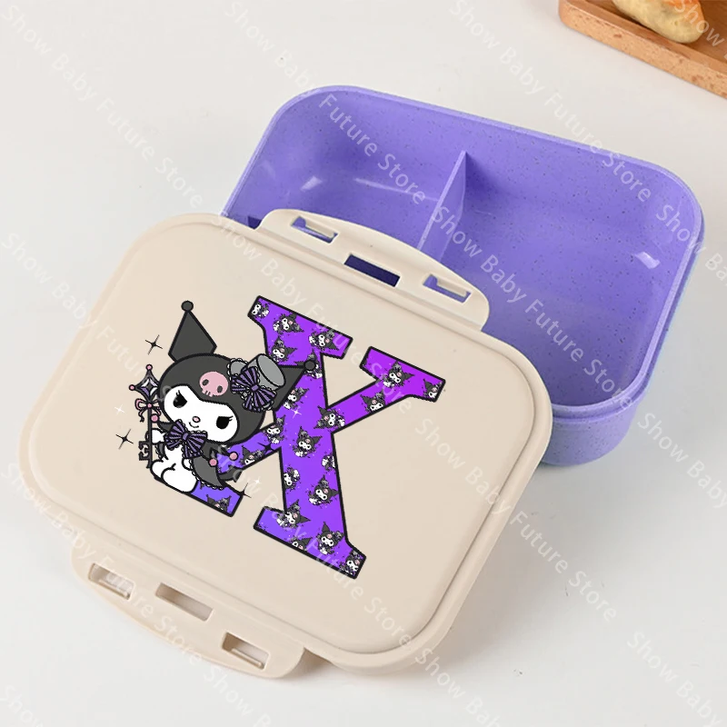 Large Insulated Cartoon Bento Lunch Box for Kids - Cute & Portable