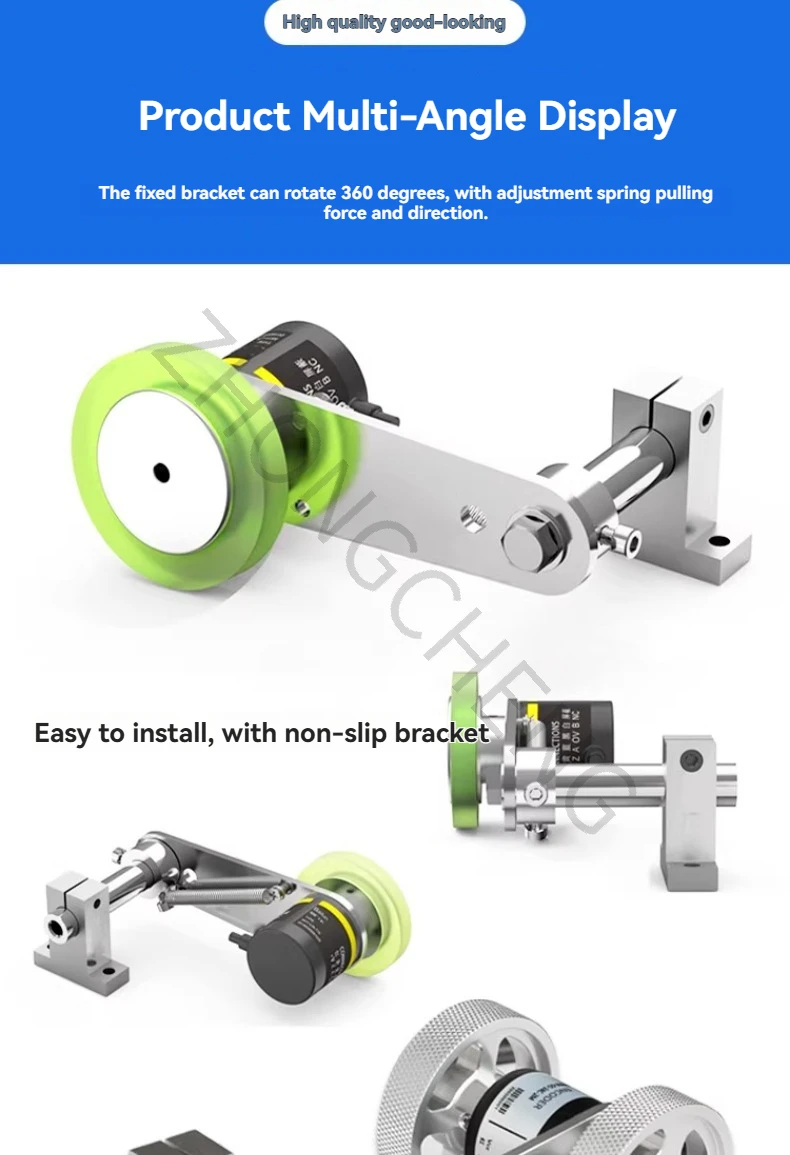 New Meter Counter Installation Spring Bracket Roller High-precision Meter Counte