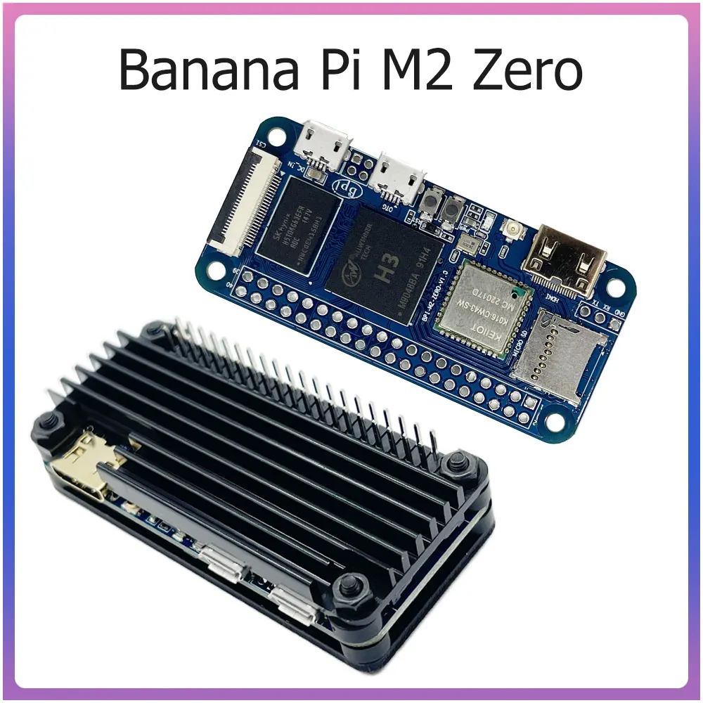 바나나 파이 M2 제로 BPI-M2 제로 Alliwnner H3 Cortex-A7, 와이파이 및 BT, 라즈베리 파이 제로와 동일한..
