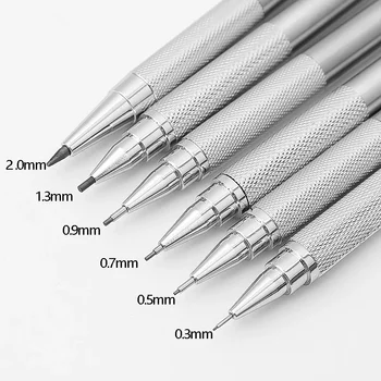 0.3 0.5 0.7 0.9 1.3 2.0mm Mechanical Pencil Lead HB Refill Leads for Press Automatic Pencil Painting Supplies Student Stationary 2