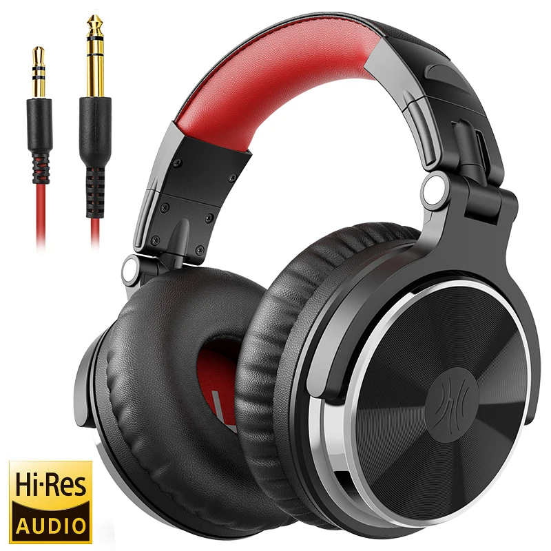 OneOdio HiFi Studio Over-Ear Wired Headphones with Microphone