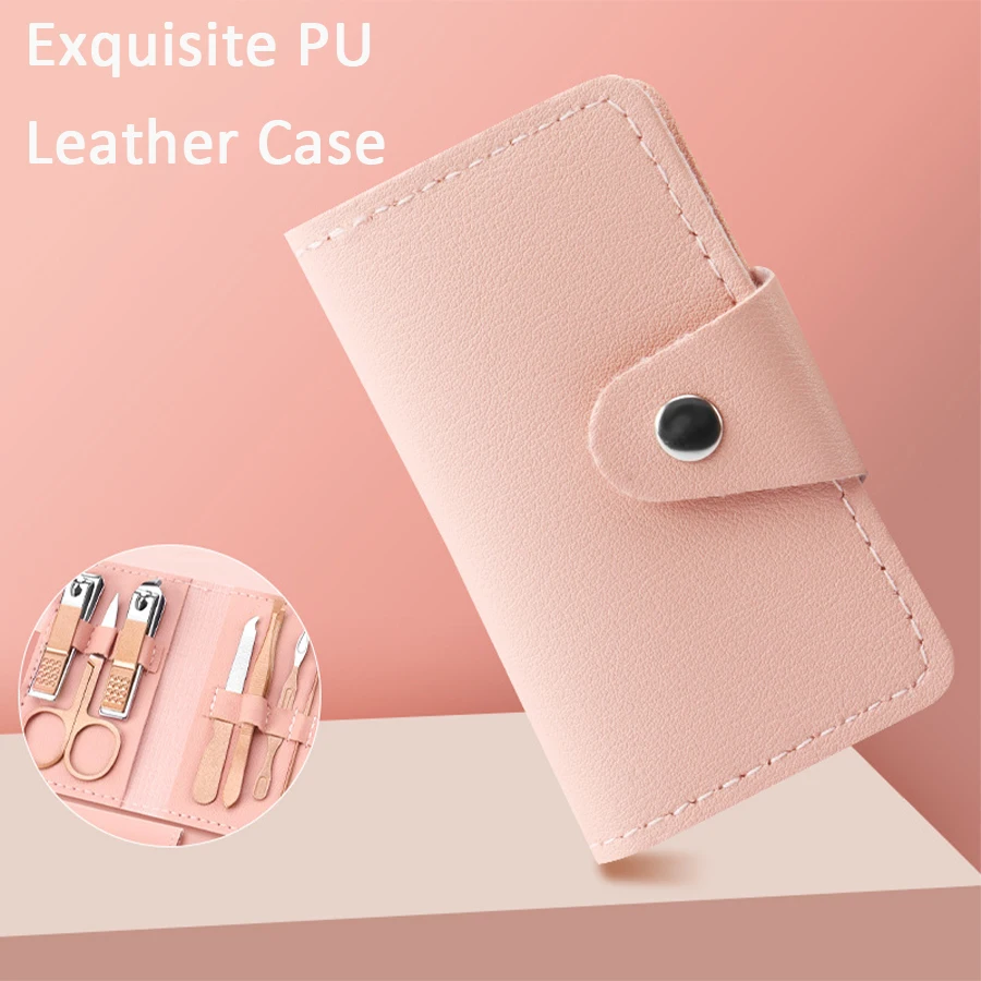 Nail Clipper Set Nail Clipper Nail Care Kit Nail Scissors Set Nail Clippers Manicure Pedicure Kit Manicure Set Manicure Sets Manicure Nail Clipper Set Nail Clippers Kit 7Pcs stainless steel Nail Clipper Set Household Manicure Beauty Tools Portable