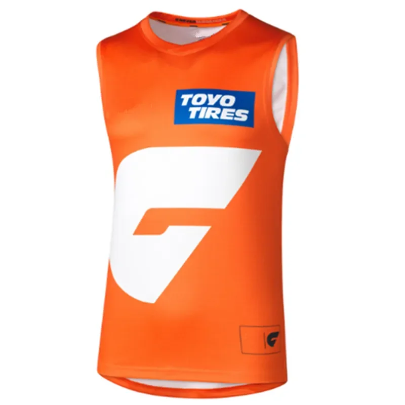 thumbnail image 1 of Pantalones cortos de entrenamiento local/visitante/de local de los Giants de la GWS 2024 - Talla de hombre: S-5XL (nombre y número personalizados impresos), 1 of 5