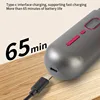 Household Wireless Portable Digital Negative Ion Straight Hair Comb TYPE-C Charging Roll Dual Purpose Straight Comb 4