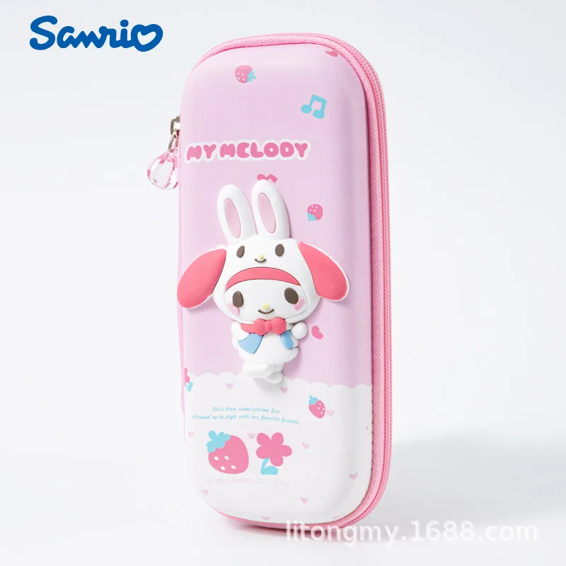 thumbnail image 1 of Estuche para lápices de gran capacidad con múltiples capas y lazo para niños, escuela primaria y secundaria, Sanrio New Kt Hello Kitty, 1 of 5
