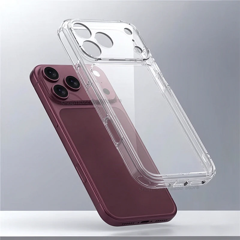 Crystal Clear TPU Soft Silicone Phone Case - Slim Protective Back Cover