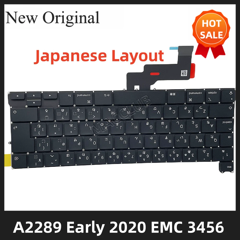 A2289 Tastiera Giapponese Jp Layout Per Macbook Pro Retina 13 ''A2289 Early 2020 Emc 3456 Tastiera