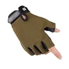 Men Camouflage Tactical Gloves Outdoor Sport Cycling Half Finger Anti-Slip Shock-Absorbing Fitness Fingerless Mittens Warmer 5