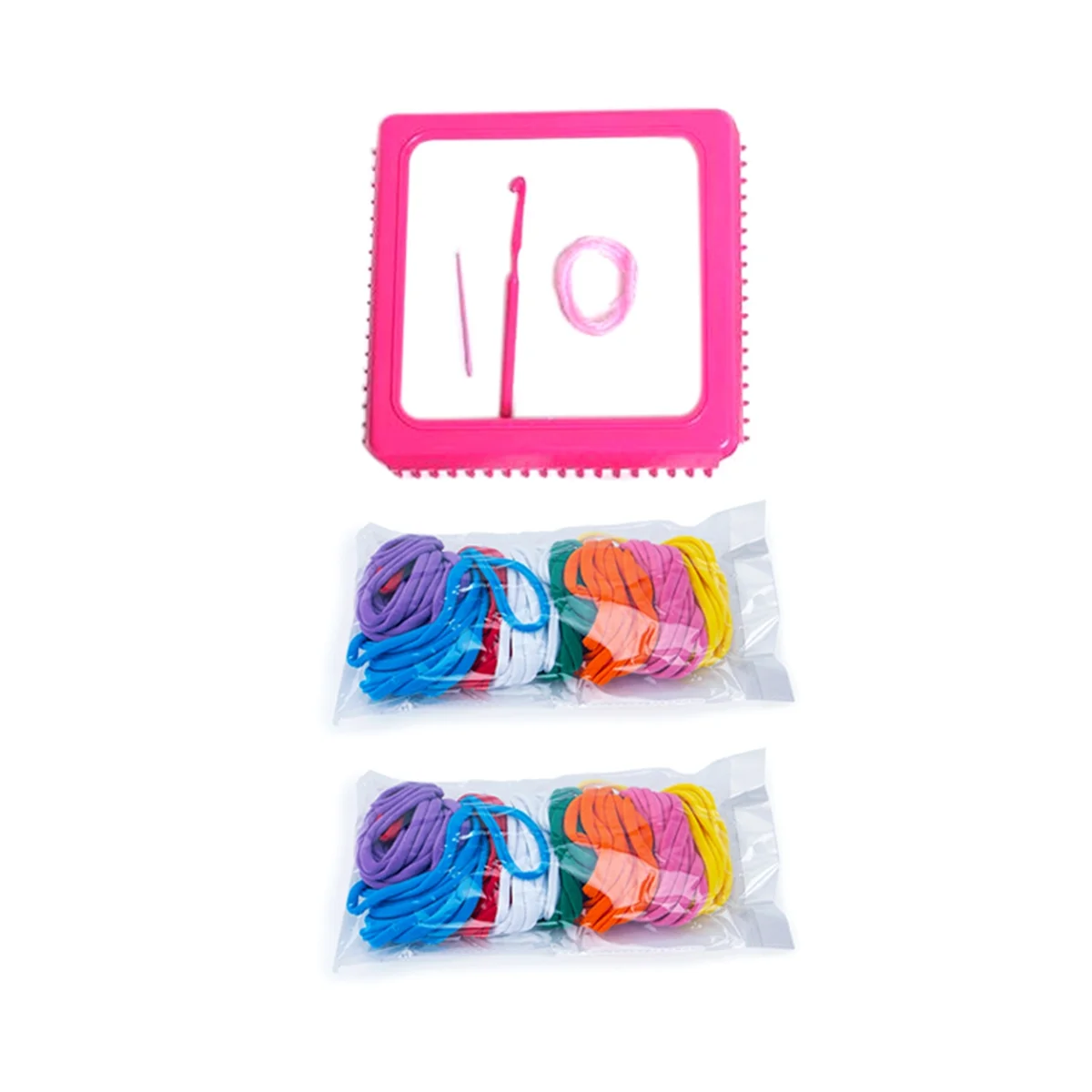 

Weaving Loom Kit Toy for Kid and Adults Potholder Loop Crafts for Girls Pot Holder Loom Knitting Kits