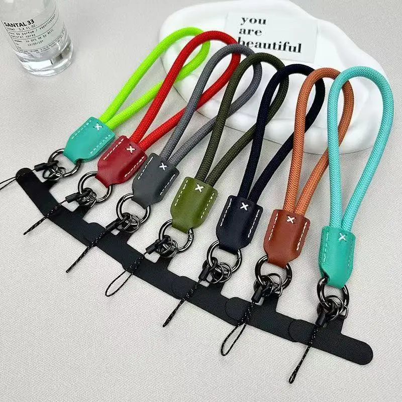 Premium Nylon Wrist Strap for Phones – Secure, Hands-Free Wrist Lanyard with Metal Ring Attachment